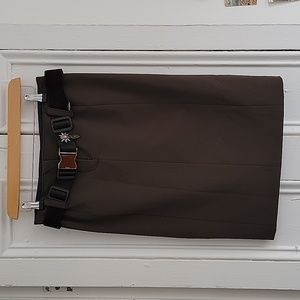 Prada Low rise Nylon Skirt